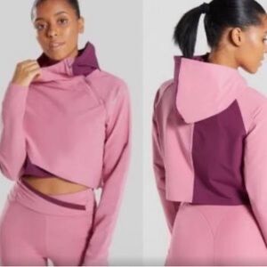 Gymshark Women's Pink Sweatshirt